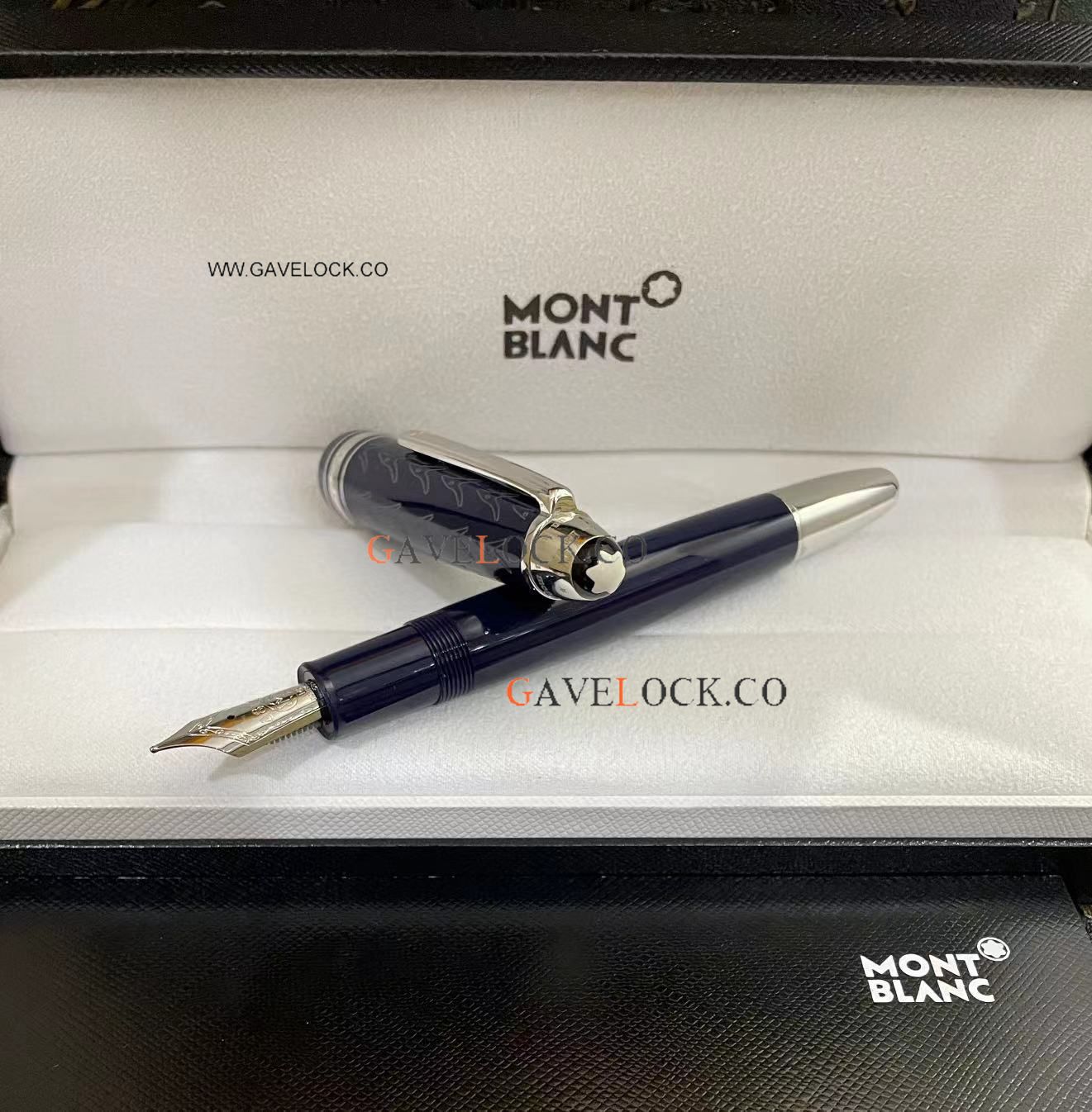 AAA Grade Montblanc Le Petit Prince Black Fountain Pen 149XL